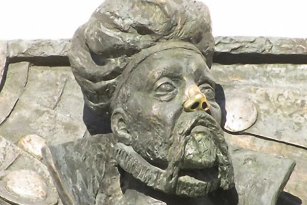 Relieve de Tycho Brahe en Rostock