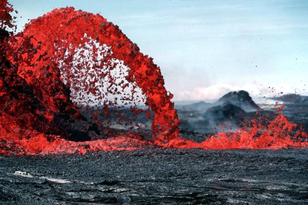 Fuente de lava
